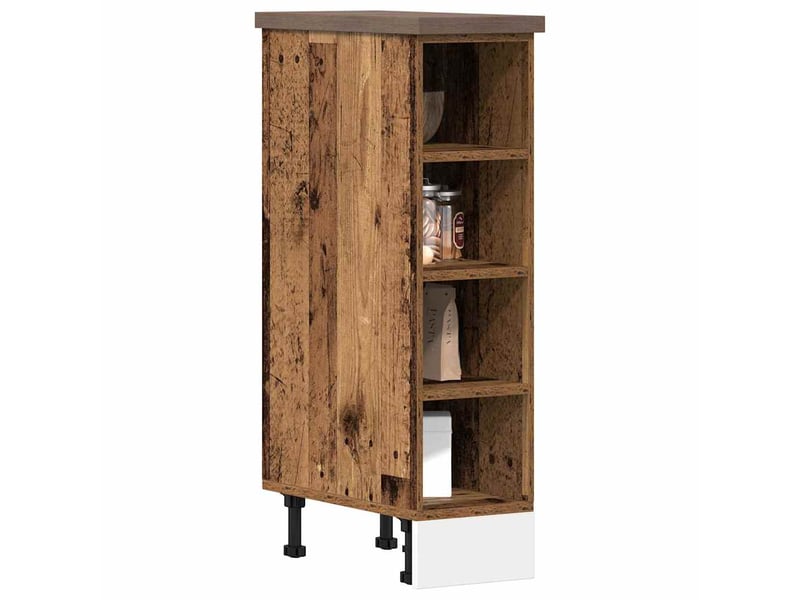 Meuble de rangement, armoire de plancher riga vieux bois 20x44,5x81,5cm - Conforama B