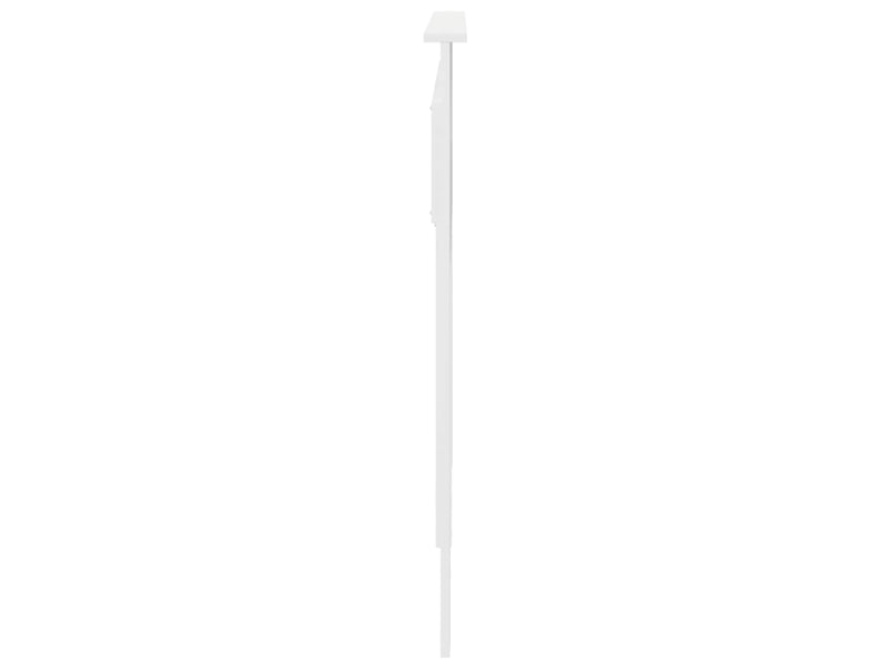 Vidaxl tête de lit avec tête de lit blanc 140 cm bois d'ingénierie  - Conforama E