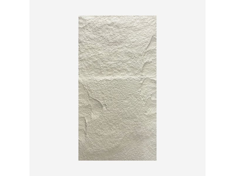 Panneaux décoratifs 3d effet pierre en pu, lot de 10, 120x60x3 - blanc  - Conforama A