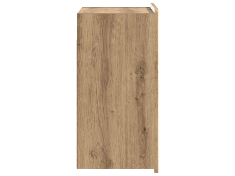  Armoire murale salon, meuble de rangement 59 x 31 x 64 cm bois d'ingénierie  - Conforama E