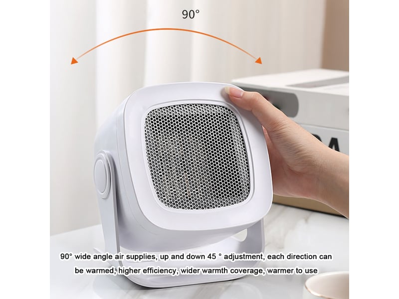 Chauffage de bureau portable pour usage domestique [blanc, 220v, 800 w, multicolore  - Conforama E