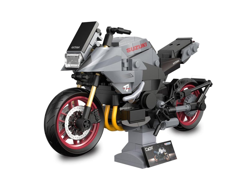  Cada suzuki katana 1:12 gris bricks 402926 - Conforama A