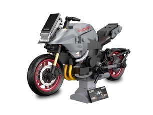 Cada suzuki katana 1:12 gris bricks