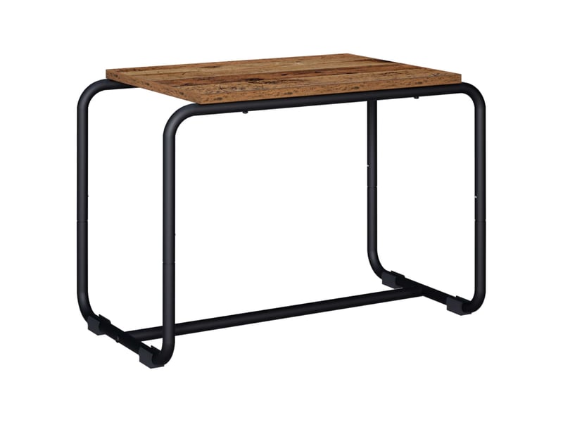  Meuble tv moderne, banc tv 60x35,5x42 cm bois ancien bois d'ingénierie  - Conforama A