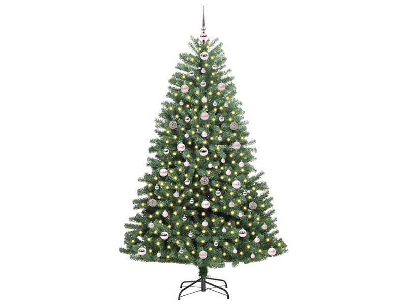 Sapin de noël artificiel, arbre de noël à branches articulées vert 180 cm shl5746 - Conforama C