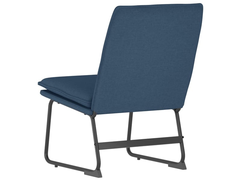  Chaise longue bleu 52x75x76 cm tissu cf28536  - Conforama E