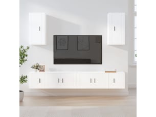 Meuble tv coloris blanc 80 cm <strong></strong>  <strong></strong>