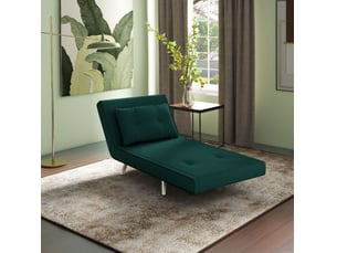 Fauteuil convertible ULEVR Polyester vert