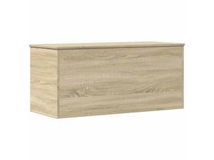 Boîte de rangement, coffre de rangement chêne sonoma 100x42x46 cm bois d'ingénierie