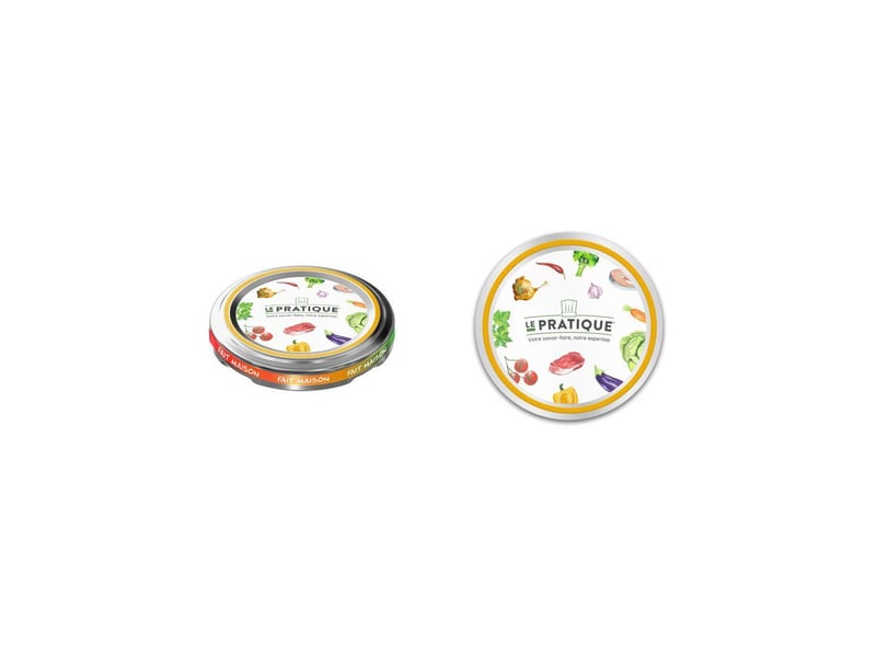  Bocaux en verre stérilisables 350 ml ø100 mm avec couvercles twist-off lot de 6 AABYG82409 - Conforama C