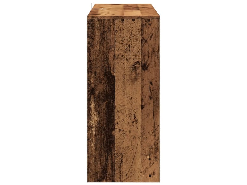  Buffet - bahut - meuble de rangement vieux bois 102x33x75 cm bois d'ingénierie  - Conforama E