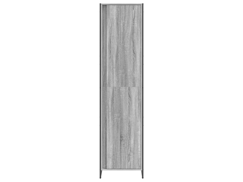  Garde-robe chambre, armoire de rangement gris sonoma 50x50x200 cm bois d'ingénierie  - Conforama E