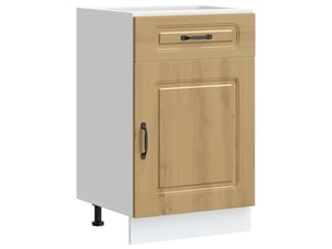 Meuble de rangement, armoire de cuisine kalmar chêne artisanal bois d'ingénierie shl6176