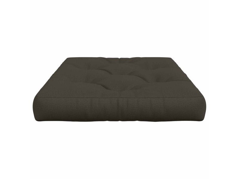  Coussin de siège en palette, coussin d'assise vianen 100 % polyester anthracite cf55865  - Conforama D