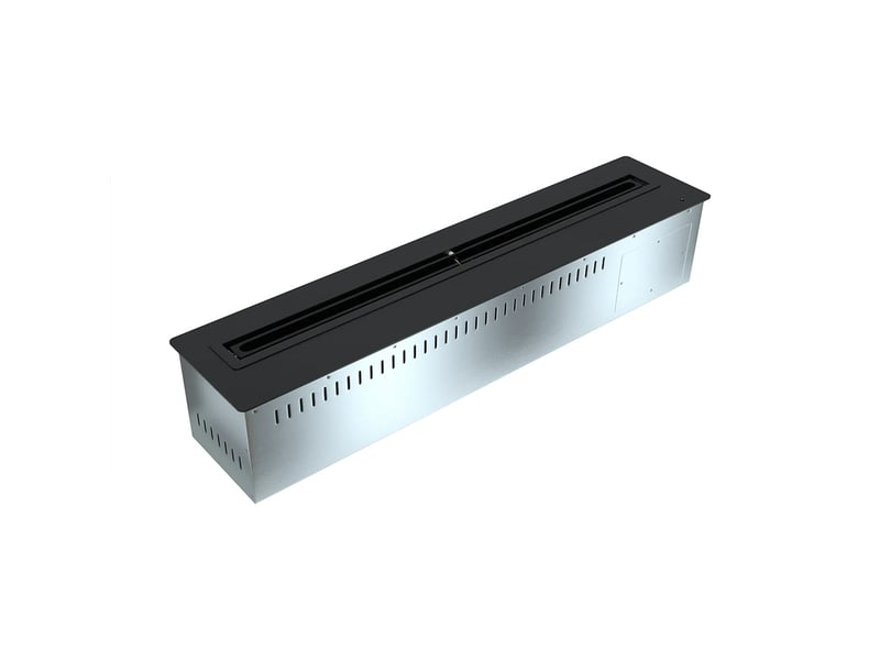  Prosmart 100 - brûleur à bioéthanol intégré automatique 90,8 x 16,8 x 19,3 cm 8 l application intelligente en acier  - Conforama E