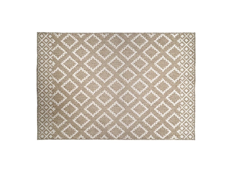  Tapis tissé plat meandro 120x170cm naturel  - Conforama A