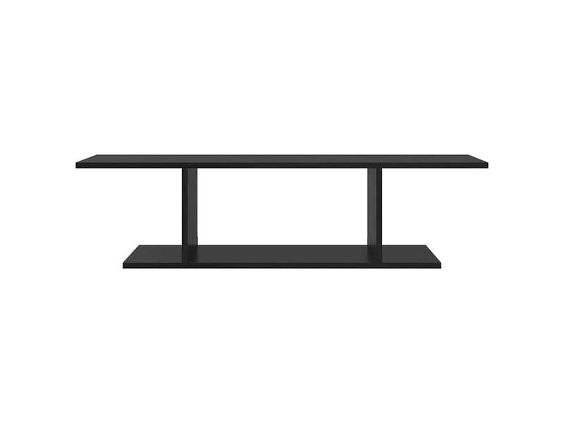  Ensemble meuble tv - banc tv - meuble de rangement 103 x 30 x 26,5 cm noir bois d'ingénierie  - Conforama E
