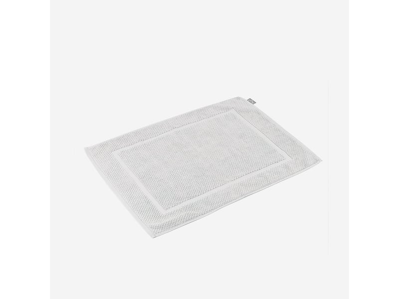  Tapis de bain antidérapant en coton 50x70 victor - gris clair  - Conforama A