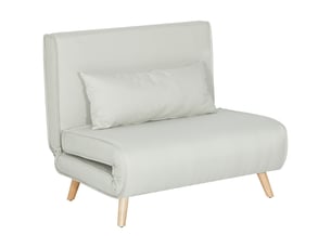 Lit simple 140x190 cm <strong></strong> <strong></strong> coloris blanc