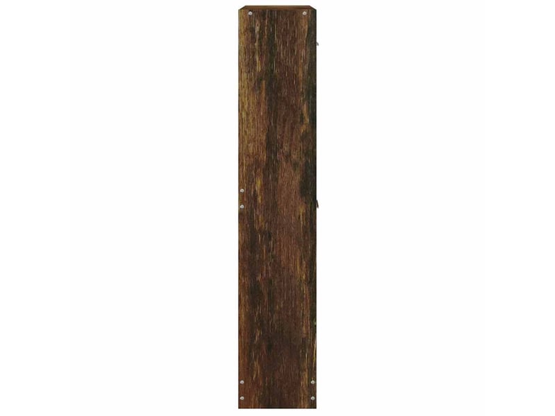  Meuble à chaussure | armoire à chaussures chêne fumé 59x17x81 cm bois d'ingénierie  - Conforama E