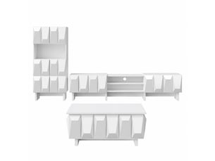 Meuble tv coloris blanc 180 cm <strong></strong>  <strong></strong>