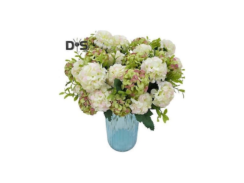  Fleur artificielle 1 pièce, inaltérable, composition florale en soie synthétique, décoration de bureauchampagne  - Conforama B