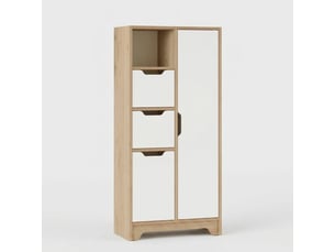 Buffet AHD AMAZING HOME DESIGN - 71 cm coloris blanc
