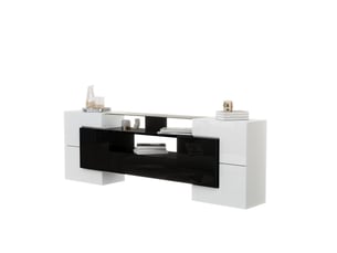 Meuble tv coloris bicolore 200 cm MEUBLIV  