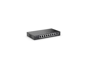 Switch gigabit poe+ géré l2 9 ports 8 poe+ 802.3afat avec port uplink