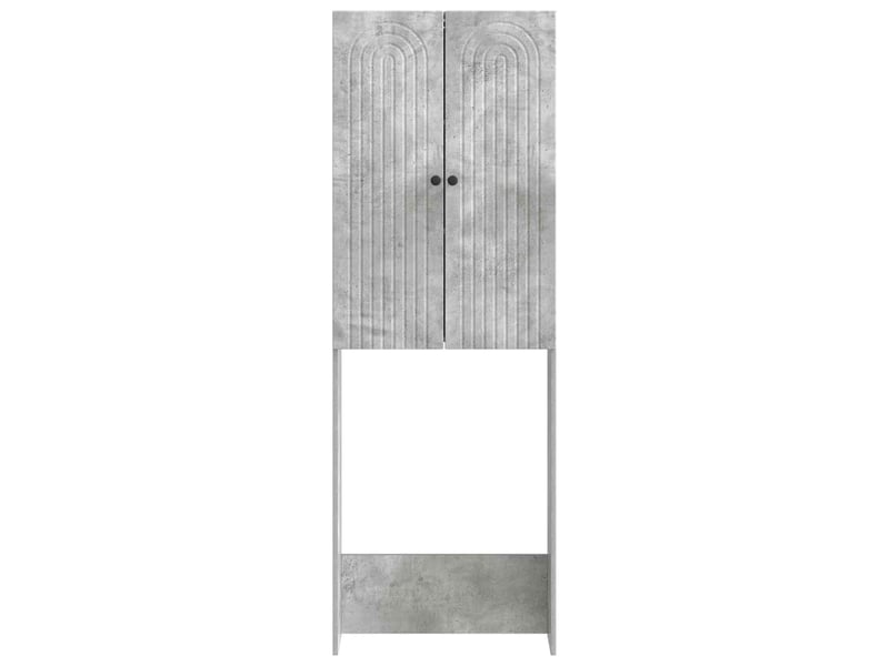  Armoire de toilette alkmaar gris béton 66x25.5x190 cm  - Conforama E