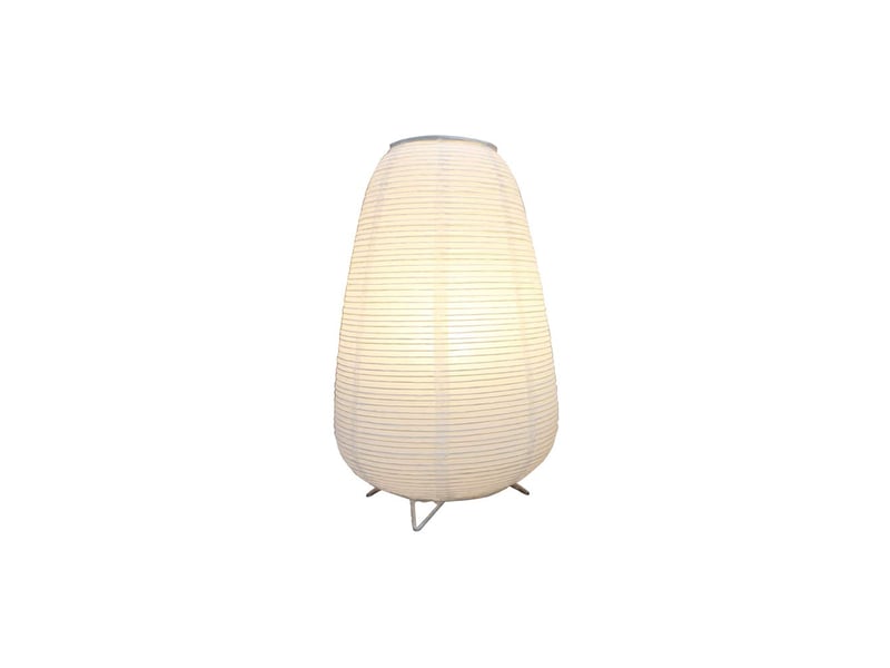  Lampe de table style japonais en papier de riz – lumière douce et chaleureuse, pour chevet, chambre et table  - Conforama A