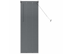 Store vénitien, store de fenêtre gris foncé 130 x 50 cm 25 mm aluminium cf47877