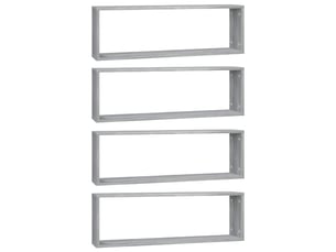 Etagère 80 cm coloris gris  