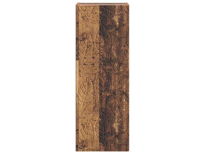  Armoire murale salon 33x34,5x90cm bois d'ingénierie bois ancien shl249  - Conforama D