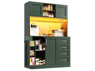 Buffet 4 porte(s) <strong>ROLIPO</strong> <strong></strong> - 120 cm coloris vert