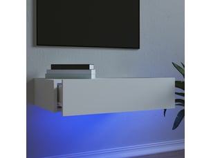 Meuble tv coloris blanc 60 cm <strong></strong> <strong></strong>