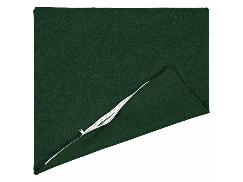  Lot de 2 coussins avec oreiller, coussins décoratifs heerlen vert foncé tissu cf50352  - Conforama C
