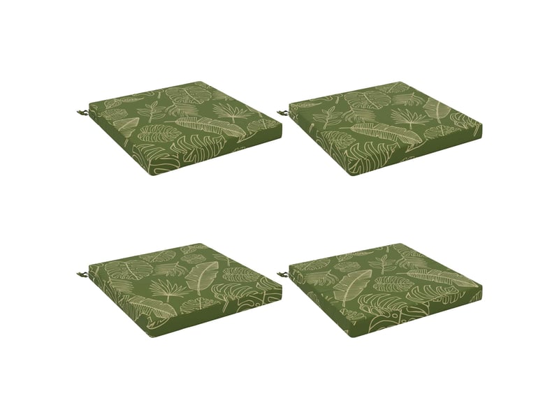 Lot de 4 coussins de siège, coussins d'assise soest 100 % polyester cf60191 - Conforama A
