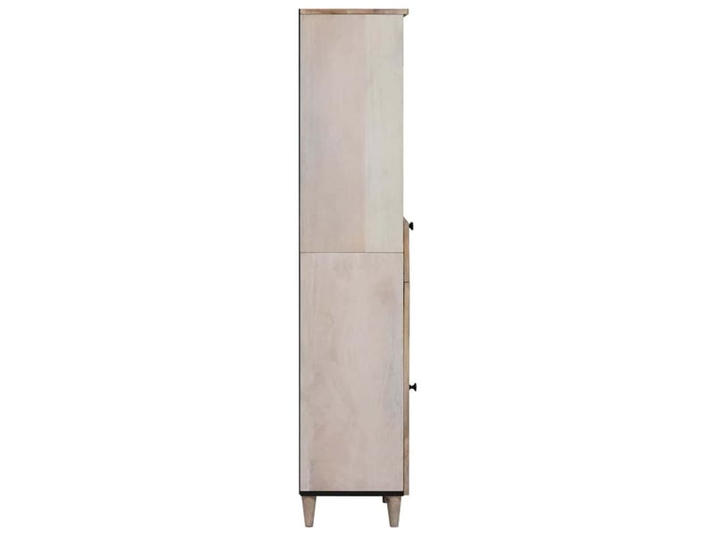 Cabinet de salle de bain, armoire salle de bain avec tiroir blanc 38 x 33 x 160 cm cf65228 - Conforama D