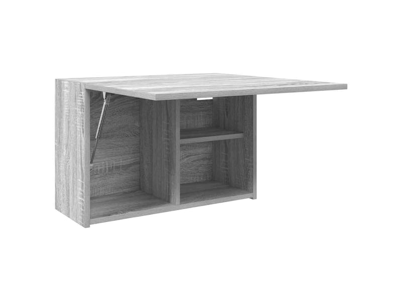  Armoire murale de bain, meuble de rangement sonoma gris 60x25x40cm bois d'ingénierie  - Conforama E