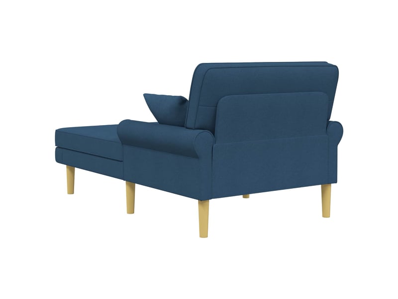 Vidaxl méridienne bleu tissu - Conforama E