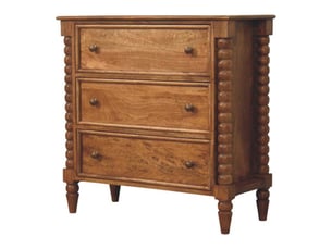 Commode 3 tiroir(s)    ARTISAN FURNITURE  coloris marron largeur 40 cm