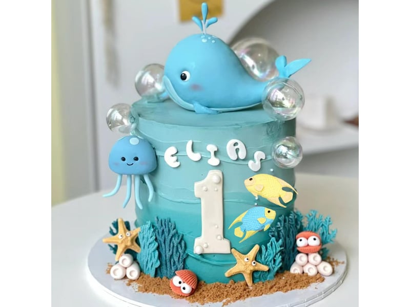  Moules à fondant en silicone sur le thème marin, poissons de mer, corail, algues, moule en silicone pour décoration de gâteaux, décoration de cupcakes NO Commercial reference - Conforama D