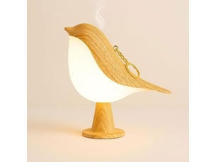 Lampe de chevet oiseau led tricolore rechargeable usb