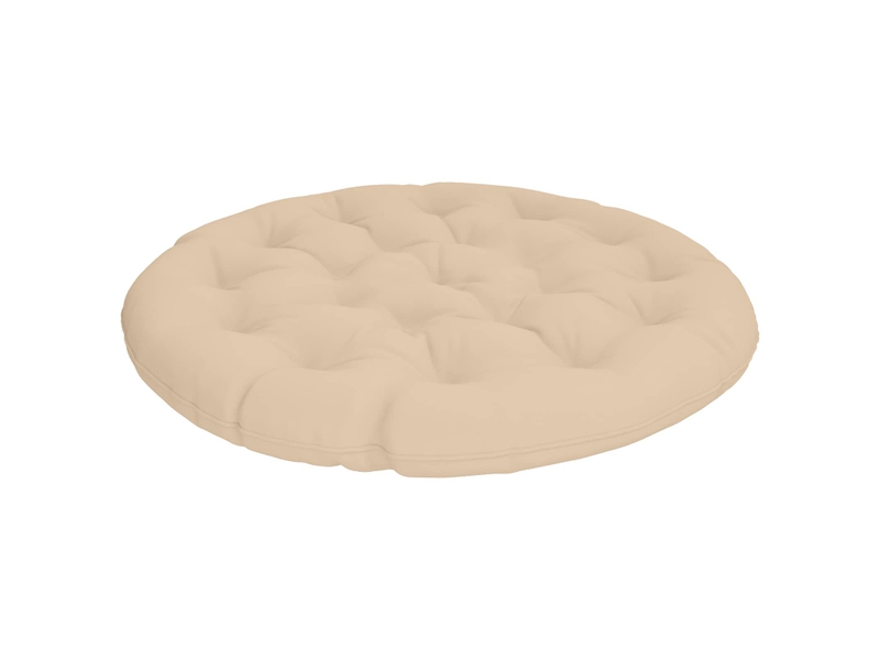 Coussin de chaise papasan, coussin d'assise vianen 100 % polyester crème cf54232 - Conforama A