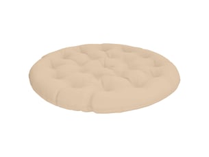 Coussin de chaise papasan, coussin d'assise vianen 100 % polyester crème cf54232