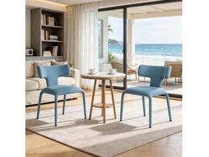 Ensemble table forme atypique  2 chaise(s)  CRAVDOM  