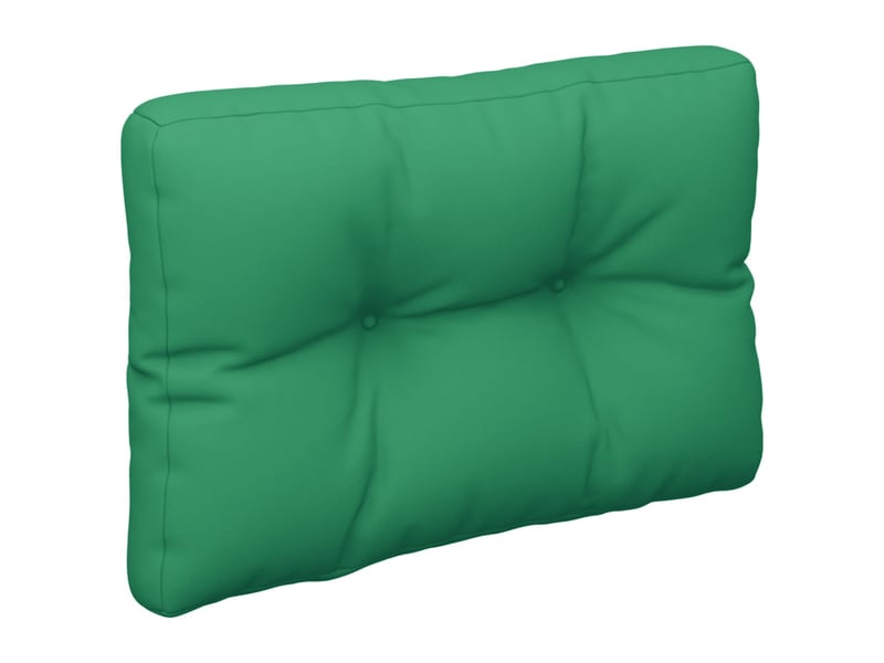  Lot de 2 coussins de palette, coussins de canapé vert tissu cf59637  - Conforama E