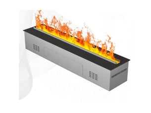 Vapor 3d 100 - insert de cheminée à eau décoratif sans chaleur 100 x 17,8 x 22,7 cm avec effet flamme led 3d