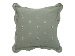 Coussin mona carré 55x55cm vert
